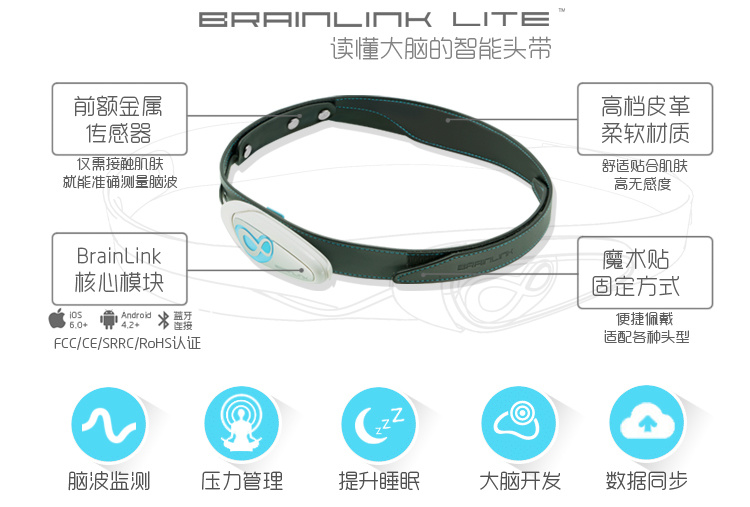 BrainLink Lite 意念力头带