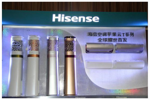 海信360°全角度送风“炫转”空调