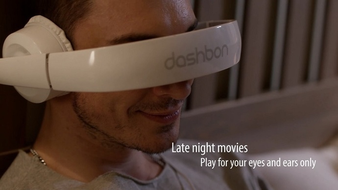 Dashbon Mask 可穿戴家庭影院