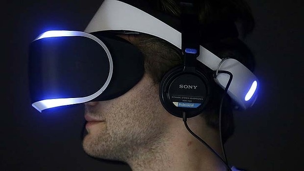 ony Project Morpheus 虚拟现实游戏头盔