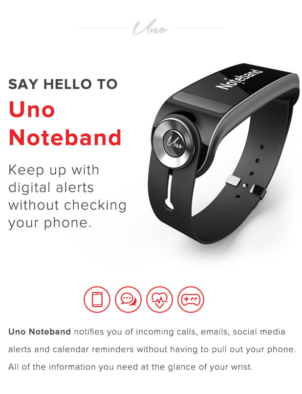 Uno Noteband