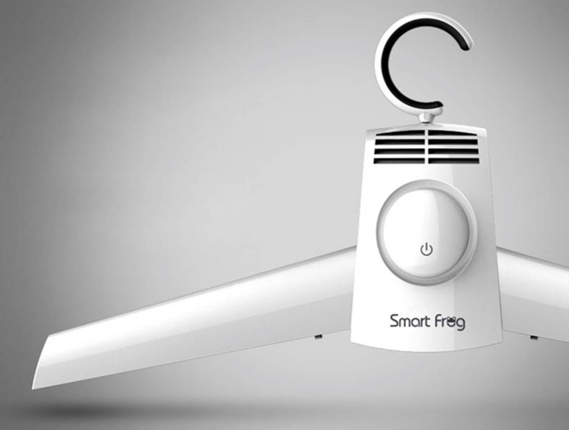 卡蛙smartfrog迷你便携烘干衣架