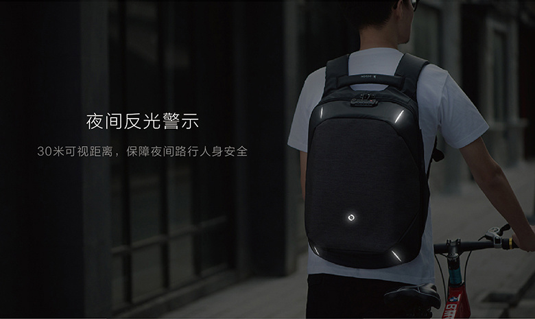 clickpack立体防盗背包