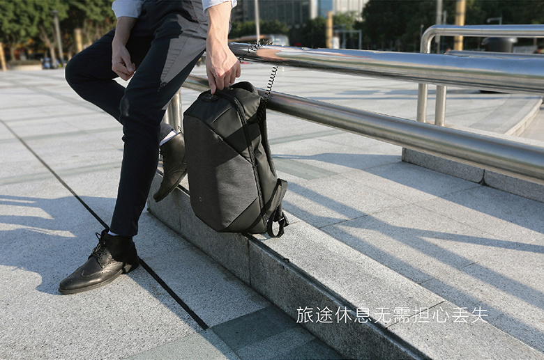 clickpack立体防盗背包