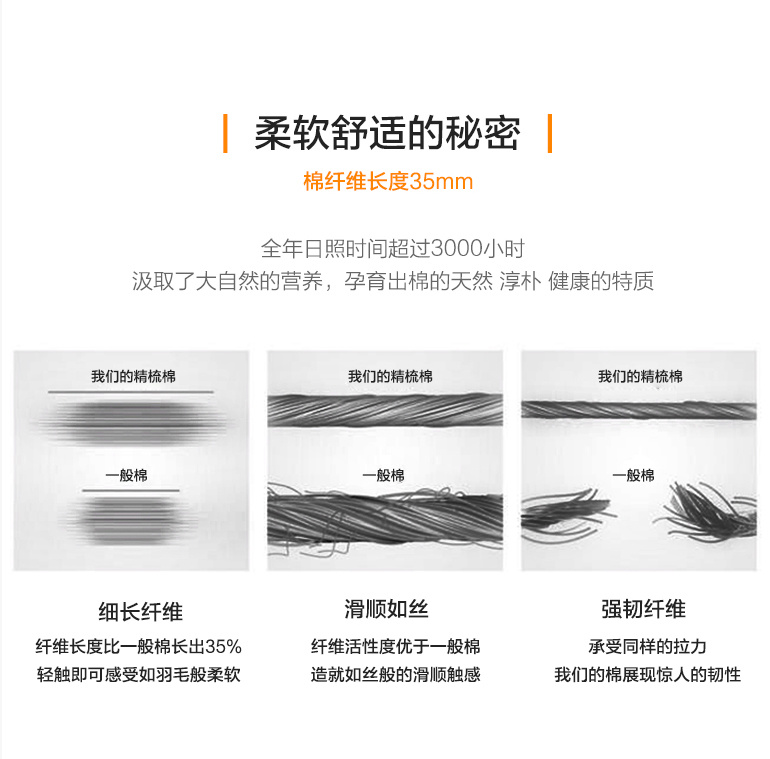 FOOXMET风谜橙味舒适棉T恤