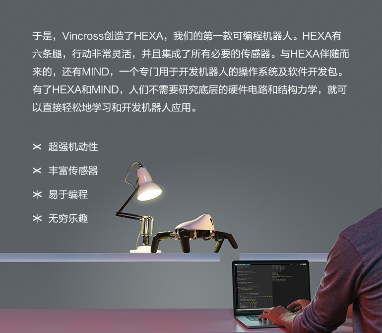HEXA全地形可编程机器人