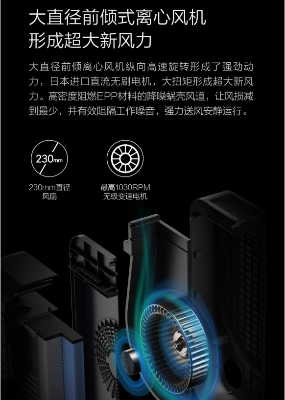 智米新风系统 壁挂式