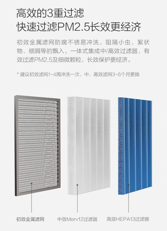 智米新风系统 壁挂式