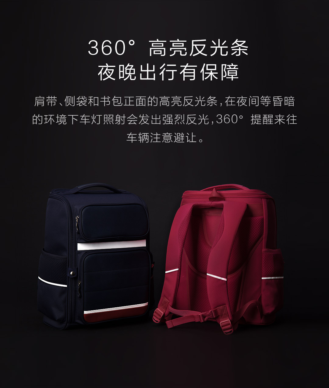小扬一体开合1-6年级减负书包