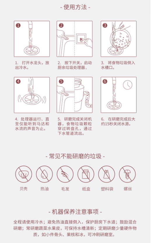 云米厨余垃圾处理器