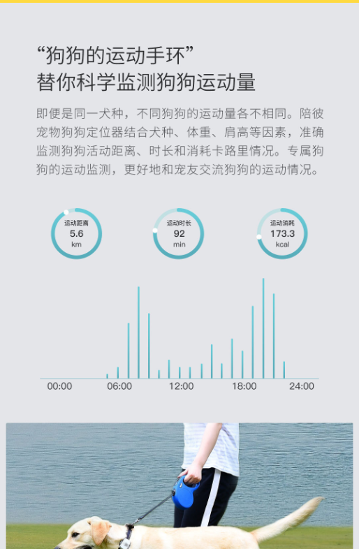 陪彼宠物狗狗定位器