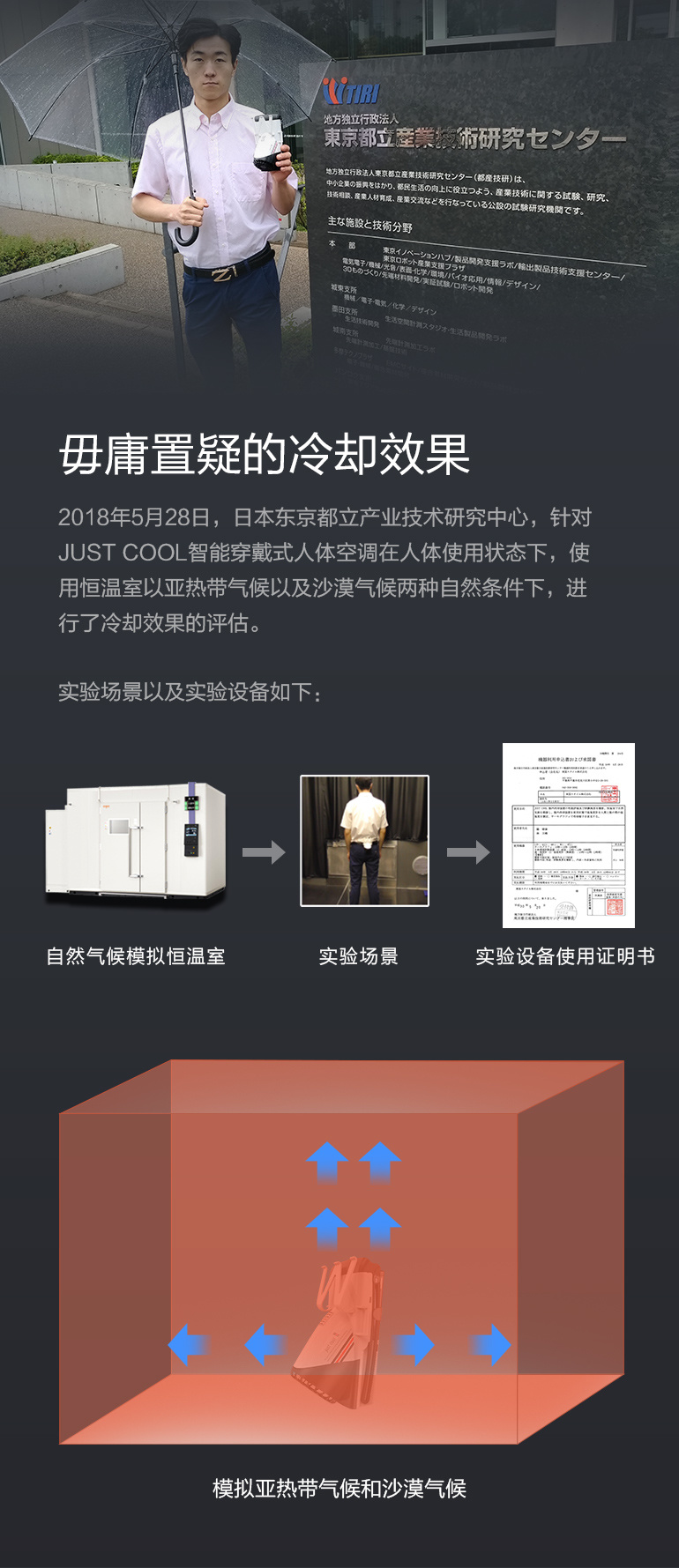 加湿酷人体空调