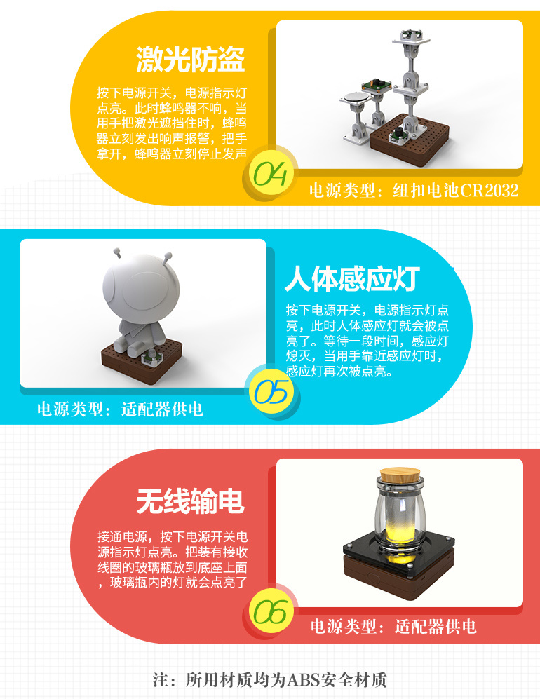 小小发明家科学编程套件