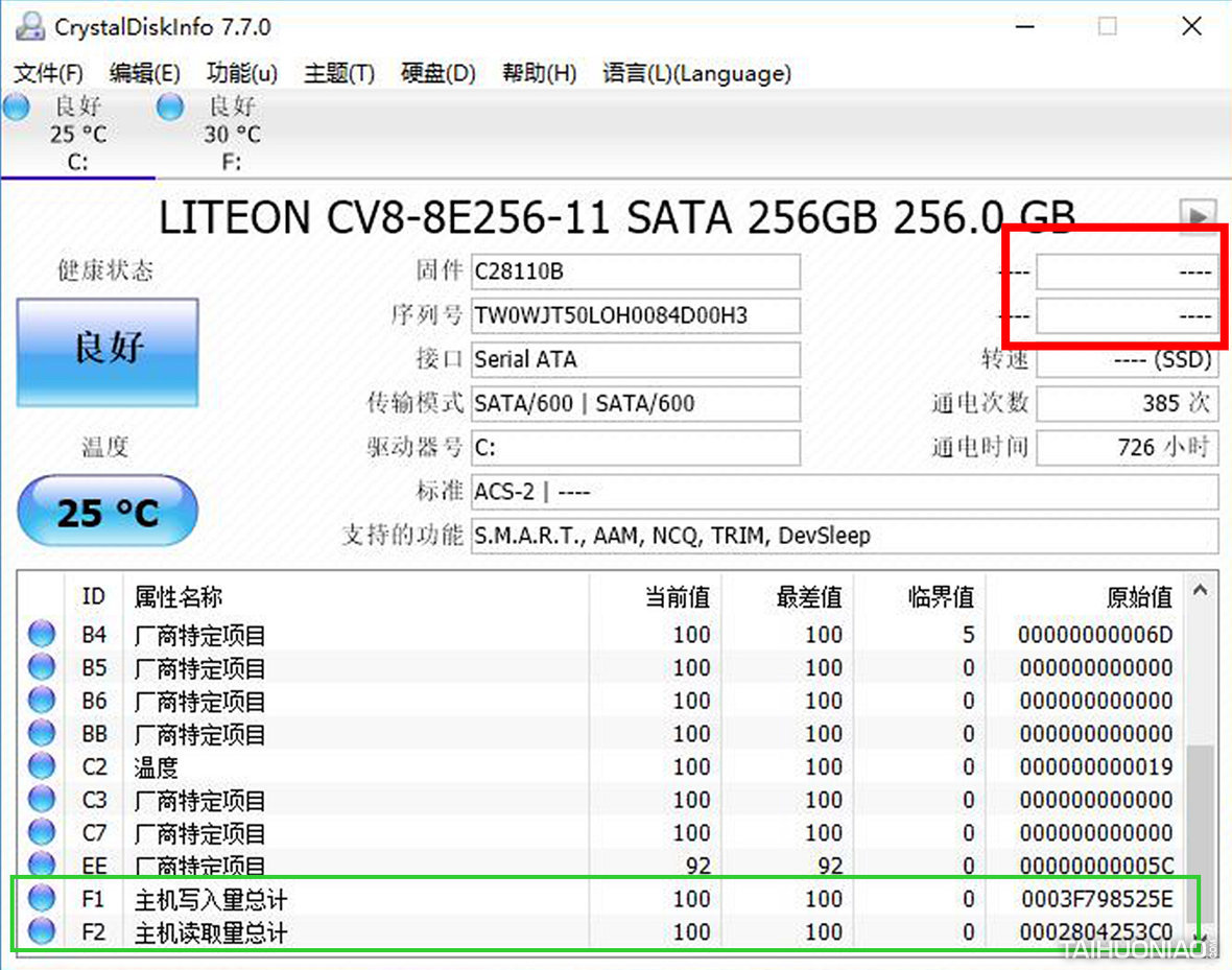 Ssd寿命早知道 推荐一个能看写入量可测试的软件