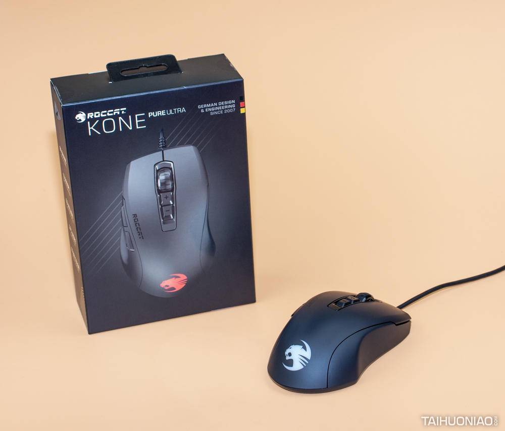 原创源自德国的电竞名品冰豹konepureultra鼠标开箱