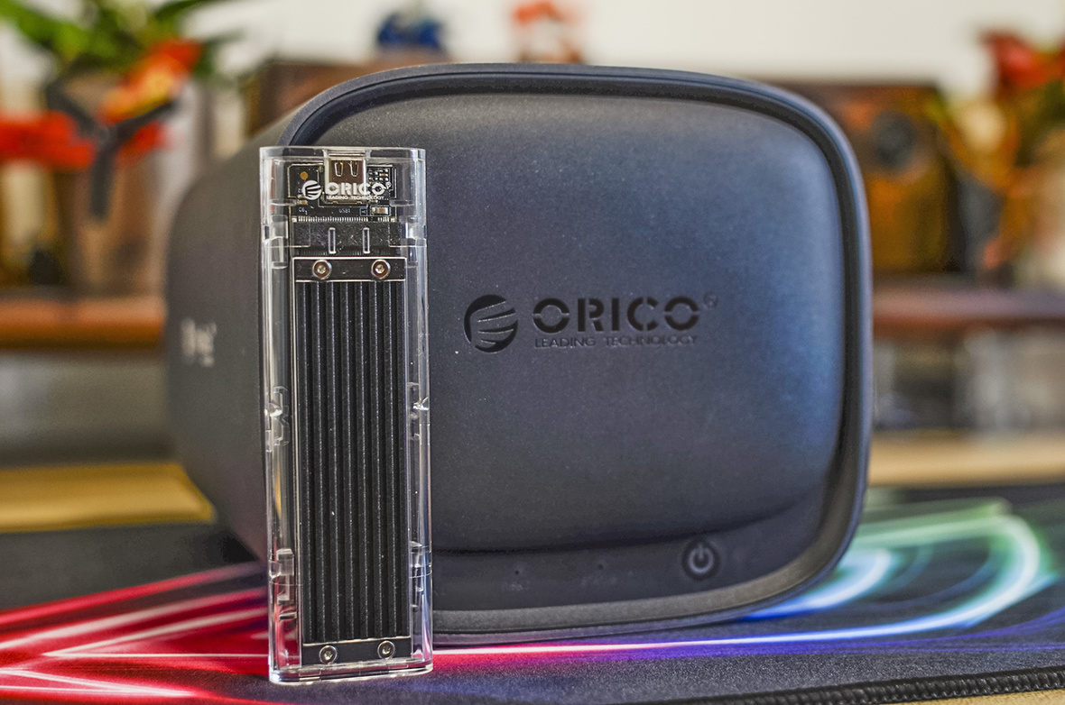 全景透明、高速无忧：ORICO TCM2透明硬盘盒